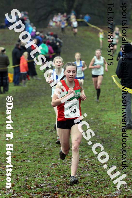 Girls under-15s Northern Cross Country, Knowsley Safari Park. Photo: David T. Hewitson/Sports for All Pics